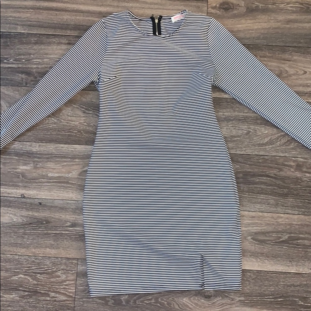 Cute striped mini dress